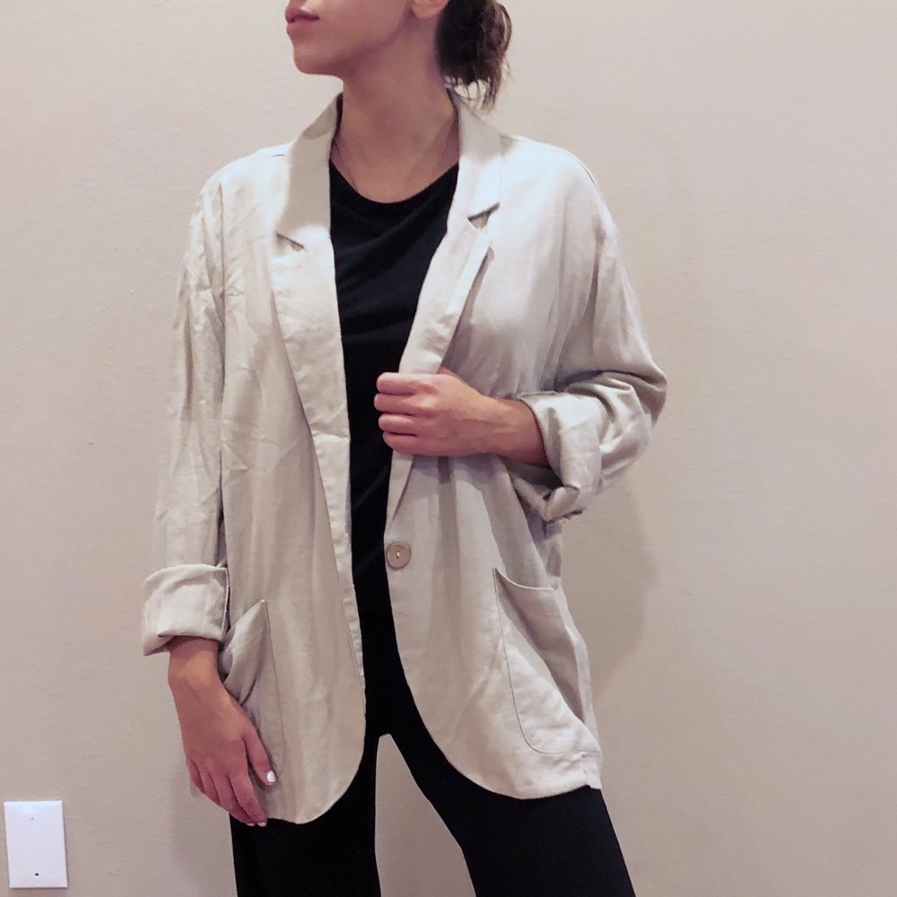 VH linen blazer